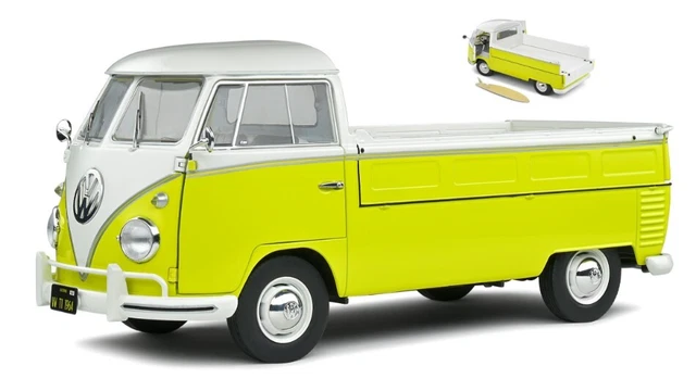 Solido VOLKSWAGEN T1 PICK UP 19520 YELLOW 1:18