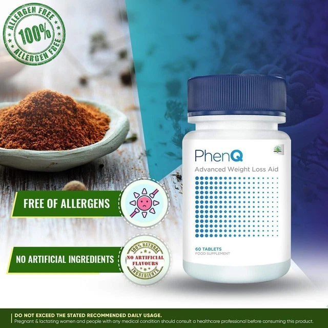PhenQ Pérdida de peso Quemar Phen Q Diet Pills Lose Fat Burner + ENVÍO GRATIS