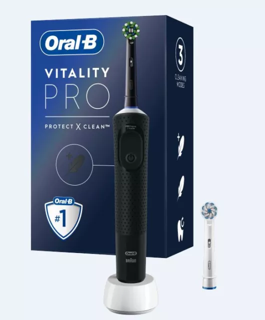 Cepillo Dental Oralb Vitality Pro Negro