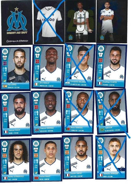 Panini Olympique de Marseille 1999-2000