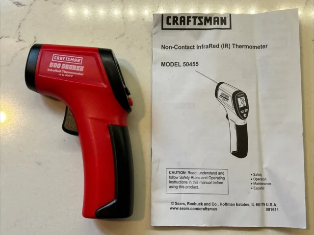 Craftsman Non-Contact Infrared Thermometer Model 50455