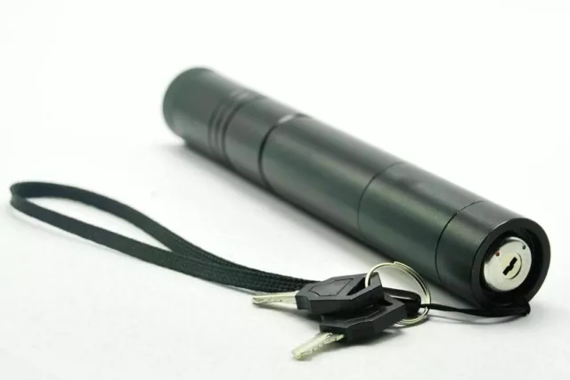 Focusable 808 nm 810 nm Infra-Red IR Laser Pointer Torch Type w Safety Key