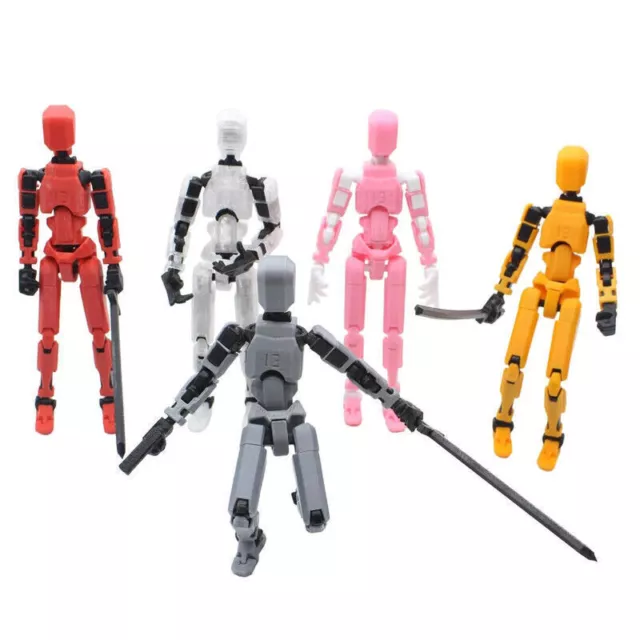 T13 Action Figure,Titan 13 Action Figure,Robot Action Figure,3D Printed Action