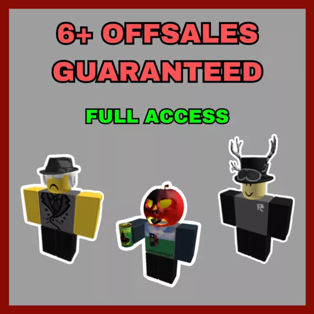 ROBLOX OG 2006-2014 | 6-10+ OFFSALES / LIMITEDS | SENT FAST TO YOU