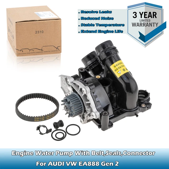 Water Pump Thermostat Assembly 06H121026DF For Aud A4 A5 A6 VW Passat