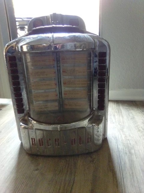 Vintage 1927 ROCK-OLA Model 120 Wall Box JUKEBOX 100 Selection