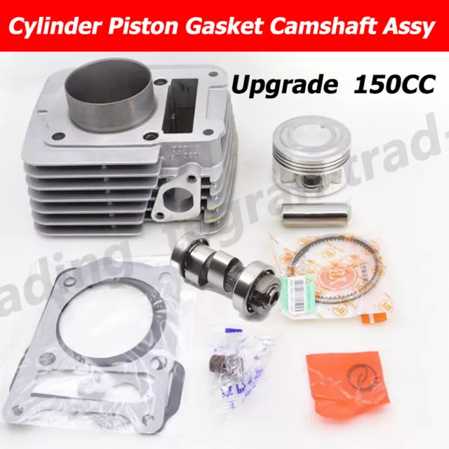 Upgrade Camshaft & 150cc Big Bore Cylinder Piston Kit For YAMAHA YBR125 XTZ125