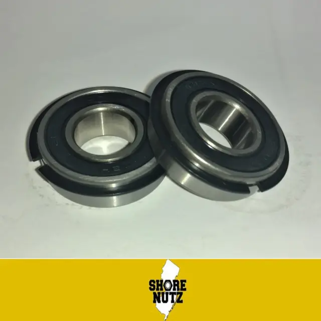 (2) 499502H  99502Hnr Snap  Ring Sealed Ball Bearing 5/8 X 1-3/8 X .433 Wide