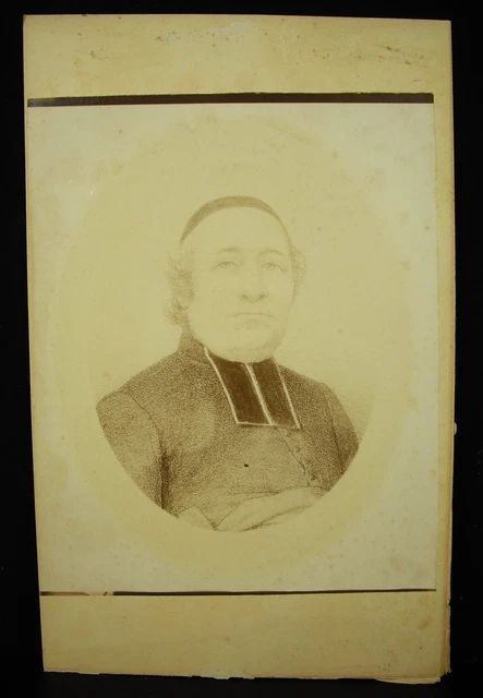 Jean-François-Hilaire Oudoul c1850 Prete Di Buzancais Immacolata Disegno Bourges