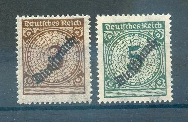 DR-Dienst 99/100II SELTENER AUFDRUCK** MNH POSTFRISCH (69777