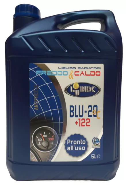 4 Pz Liquido Radiatore Bleu(-20)Lt.5