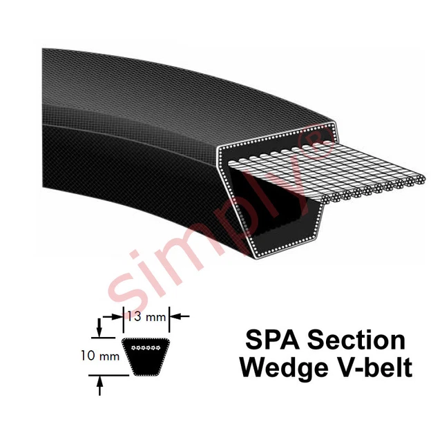 AVX 13-1300 La | Schmalkeilriemen, gezahnt AVX 13-1300 La | Schmalkeilriemen, gezahnt