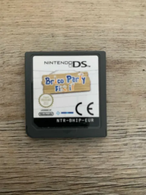 BRICO PARTY FIX IT (NINTENDO DS) GAME Used Cartridge Only Tested Working