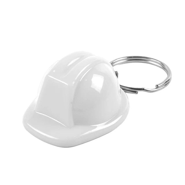 Helmet Hard Hat Keychain Holiday Creative Safety Helmet Keying Jewelry Gift
