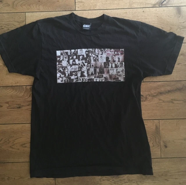 T-shirt Homme Rolling Stones - Motif Photo Exile, 100% Coton, Couleur Noire