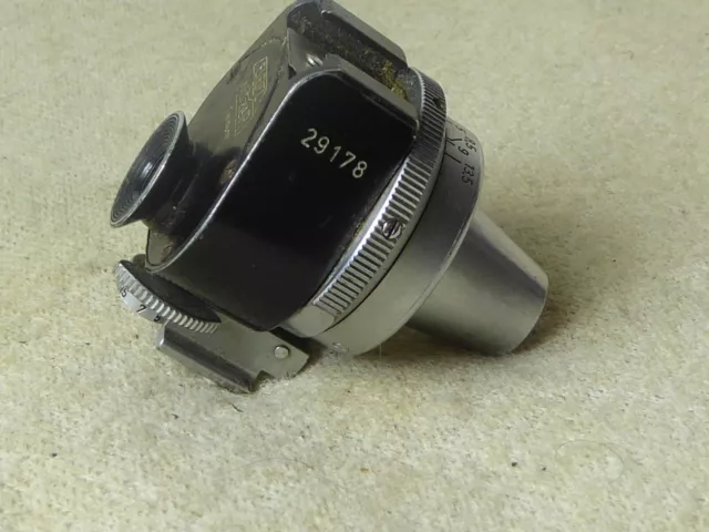 E. Leitz Wetzlar Leica VIOOH Universal Rangefinder Viewfinder, 3.5-13.5cm,