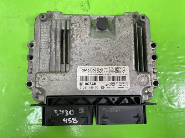 Ford Fiesta Mk7 Ecu 1.0 Petrol Engine Control Unit C1B112A650Pd 2013-2017