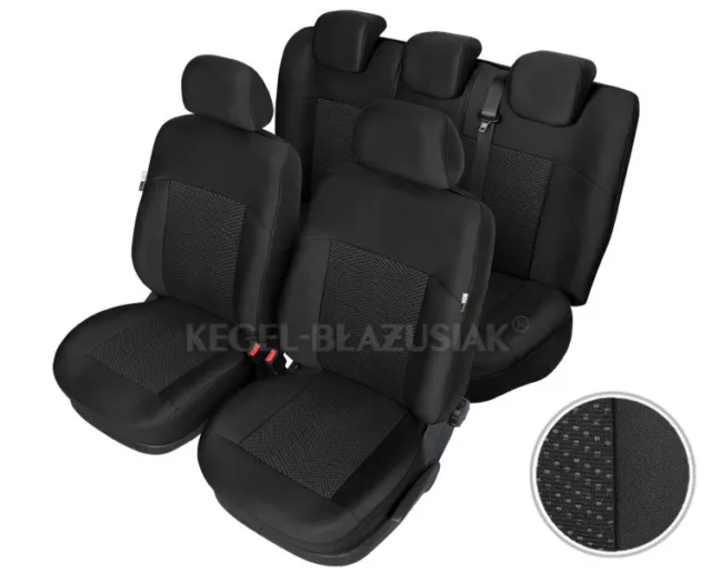 POUR FIAT PANDA 4X4 Voiture Siège Housses, BO-1 RED SPORTS Maille