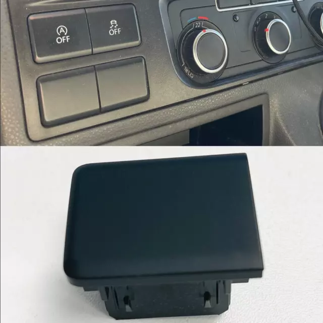 GENUINE OEM VW Transporter T5.1 (09+) Dash Blanks modified with TWIN USB  port £25.50 - PicClick UK