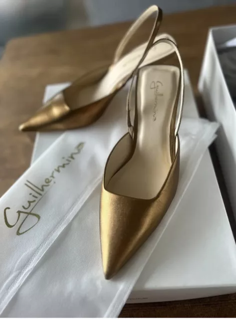 Anthropologie best sale gold shoes