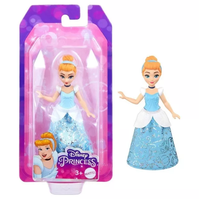 Disney Princesses - MTHLW73 - Poupée articulée 9 cm - Personnage Cinderella