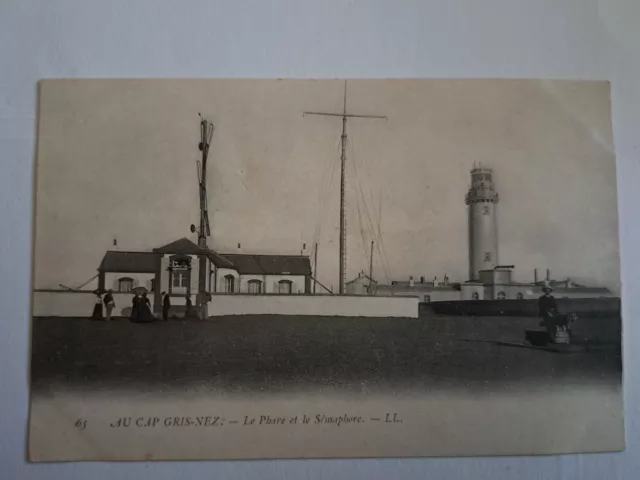 CPA Cap Gris-Nez le Phare et le sémaphore dept-62
