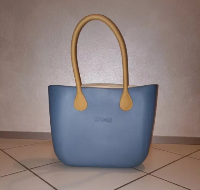 Borsa O Bag Azzurra, Grande, Originale, Donna Manici Intercambiabili