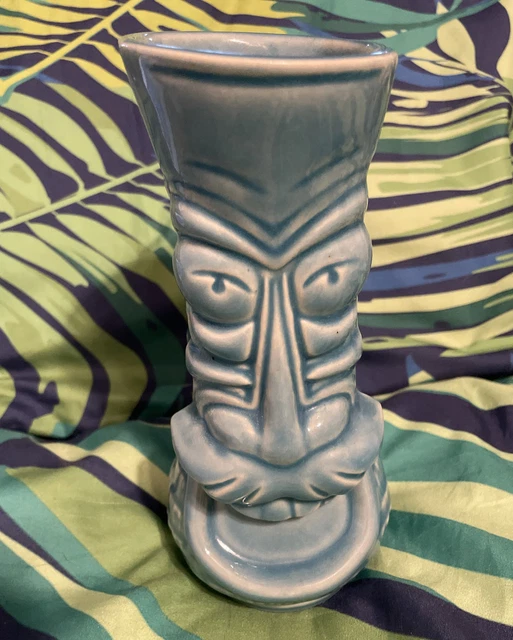 NIB ALOHANA PALM Springs Mustache Tiki Farm Tiki Mug 2021 Mustache Man