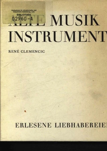 Alte Musikinstrumente Clemencic, René: