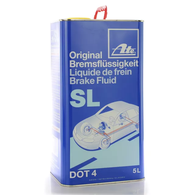 ORIGINAL ATE Bremsflüssigkeit SL DOT4 5 Liter // 03.9901-5803.2