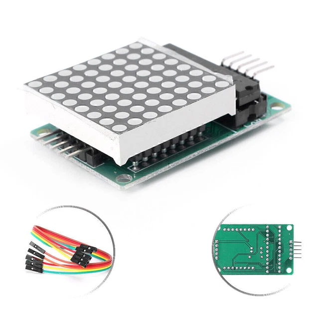 MAX7219 Dot LED Matrix MCU Control LED Display Modul Für Arduino Raspberry R4