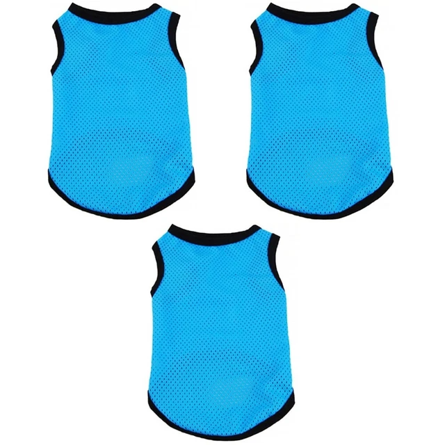 Set 3 Hundebecken Kapuzenpullover Für Kleine Hunde Party-Hundetuch XL Blue