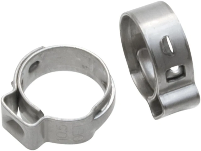 Stepless Hose Clamps For 8.8-10.5mm (0.35-0.41") OD Hoses Motion Pro 12-0084