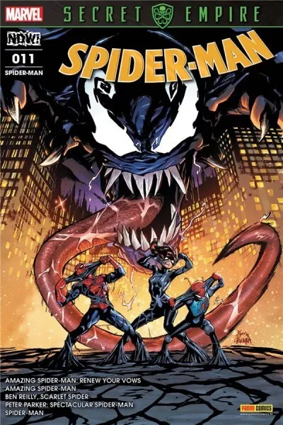 Spiderman 11 Secret Empire Marvel Now Panini Comics 2017