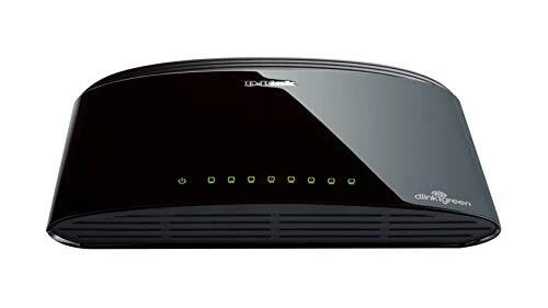 D-Link DES-1008D Switch 8 Ports Ethernet 10/100mbps- Idéal Partage de Connexi...