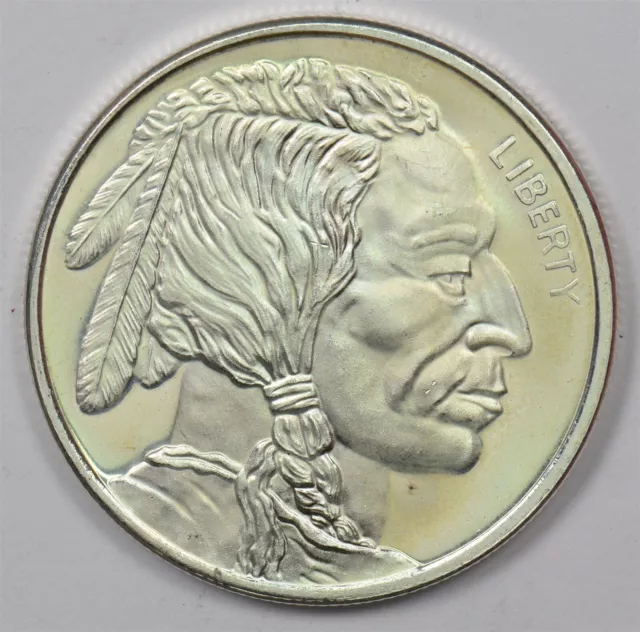 Silver Art Round Bufflo 1 Troy Ounce 106229 *SFCOIN