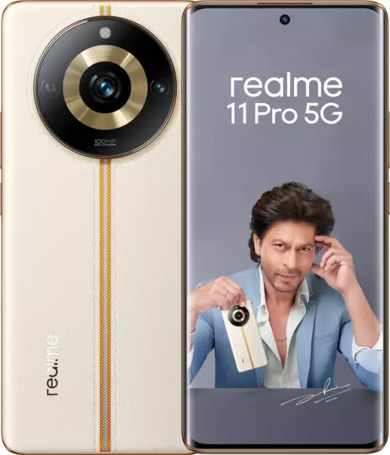 Realme 11 Pro 5G (Beige 128 GB)(8 GB RAM)6.7 inch 100MP + 2MP  RMX3771 Unlocked