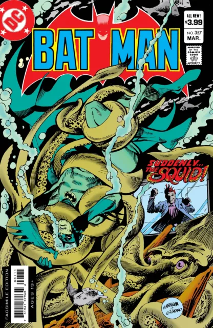 BATMAN #357 FACSIMILE EDITION CVR A HANNIGAN GIORDANO (DC 2023) Comic
