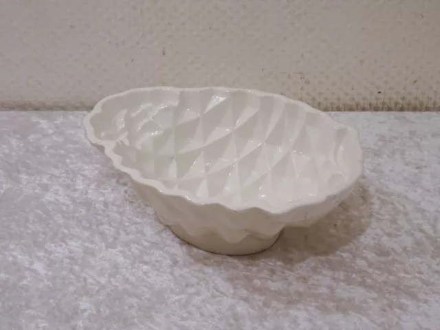 DDR VEB Torgau Céramique Moule à Flan Forme De L'Automne Vintage Motif Raisin -