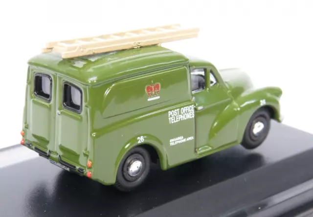 Nuevo En Caja Oxford Calibre Oo 1:76 76Mm007 Morris Minor 1000 Furgoneta Teléfonos De Oficina De Correos 2