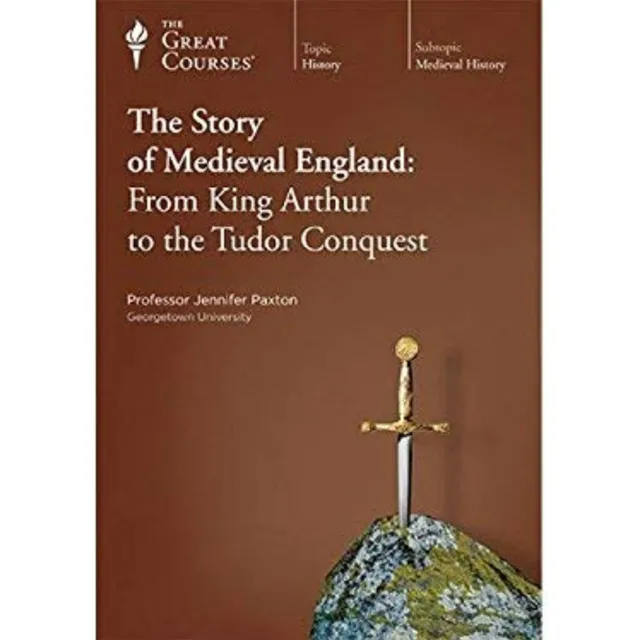 The Story of Medieval England: From King Arthur to the Tudor Conquest [Audio CD]