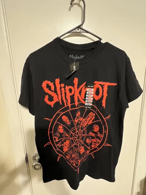 SLIPKNOT Music Band Short Sleeve T Shirt Hot topic  Mens Medium Brand New W Tag