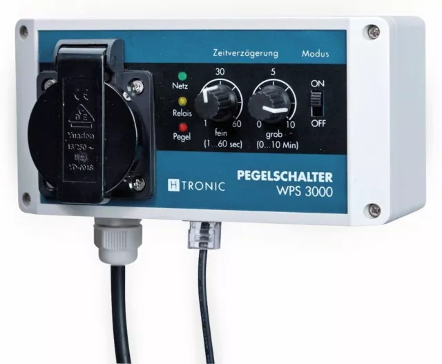 H-TRONIC Wasserpegelschalter WPS 3000, 230 V~, 3000 W