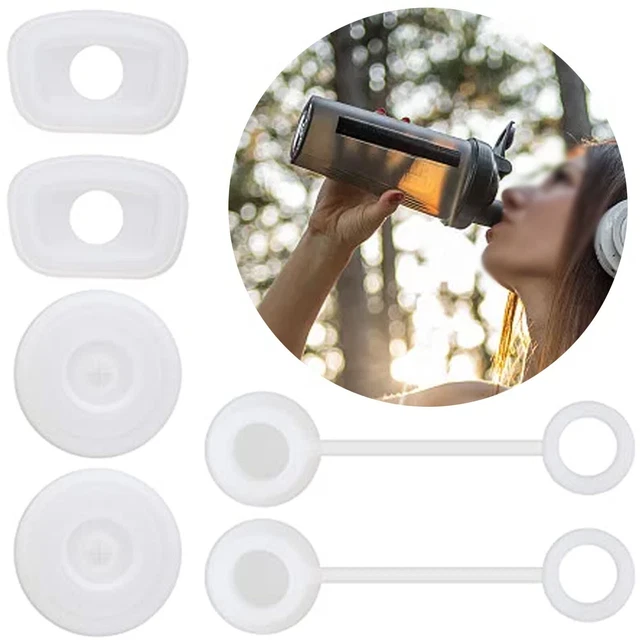 Lot De 6 Bouchons En Silicone En Forme De T - Diamètre 57 Mm, Bouchons Élastiques Étanchés Réutilisables, Protection Anti-Eau Et Poussière, Noir