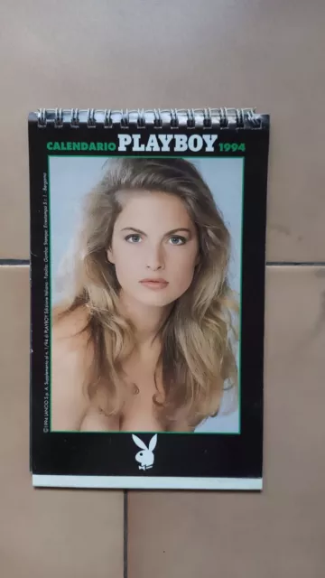 Calendario da Tavolo PLAYBOY 1994 Edizione Italiana Lancio