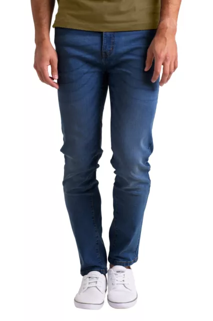 Herren Basic Jeanshose Comfort Regular Fit Relaxed Stretch Übergröße Designer