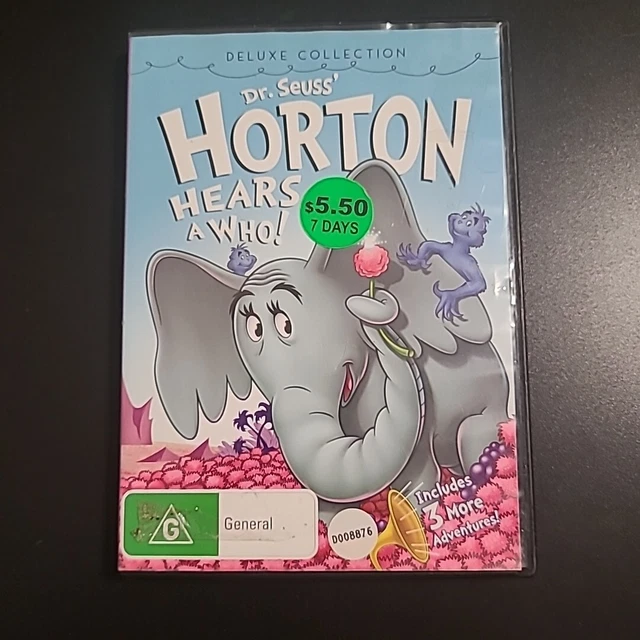 DR SEUSS' HORTON Hears A Who! - Deluxe Collection (DVD, 1970) $5.98 ...