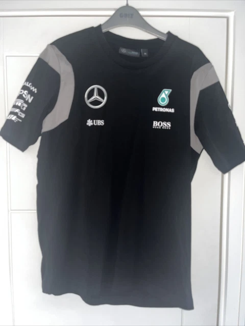 Veste Technique Hugo Boss Mercedes Petronas F1 - Taille XS - Noir - Occasion Très Bon état