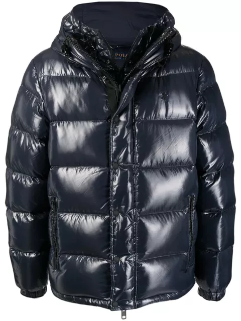 Polo Ralph Lauren Men's Layered Down Padded Coat Jacket in Navy SZ.Small NWT$498