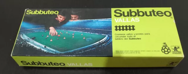 Subbuteo Vallas, Para Juego De Futbol, Juguetes Borras 1980